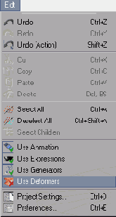   Use Deformers (