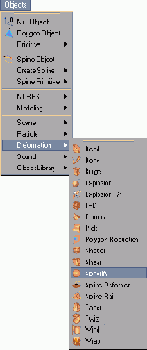   Obiect > Deformation